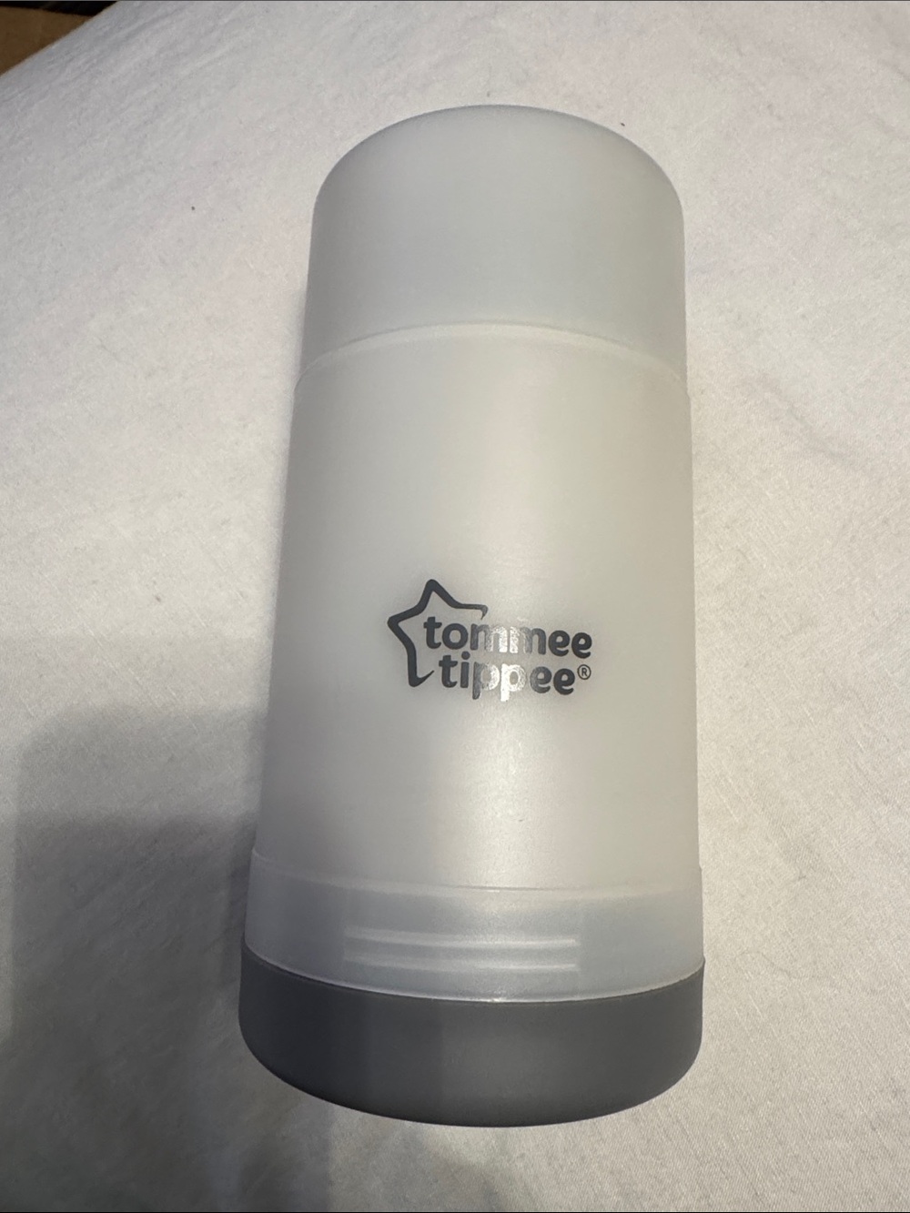 Tommee Tippee Gray Insulated Baby Bottle Warmer - Portable